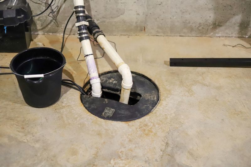 Basement Drainage Installation in Providence, RI