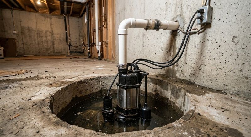 Basement Sump Pump Service in Des Moines, IA