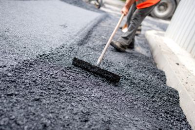 Loose Fill Paving Installation