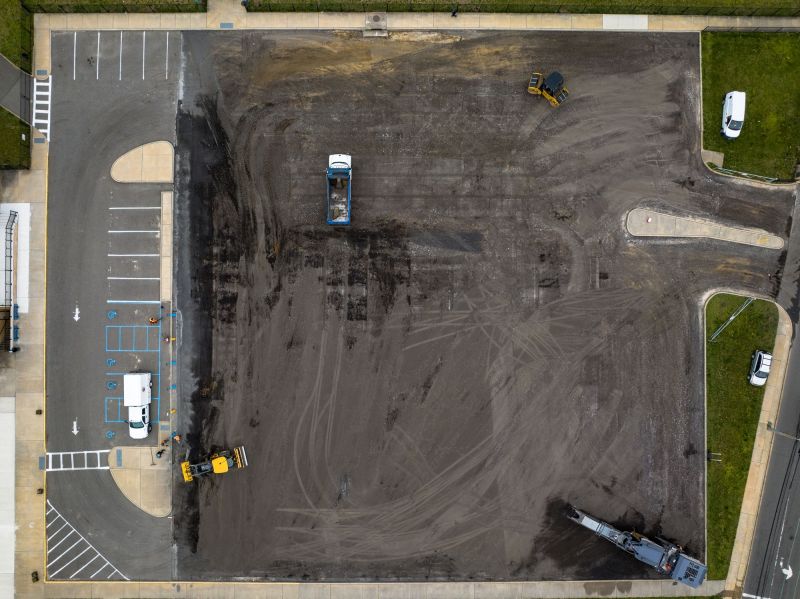 Parking Lot Excavation in South Houston, TX
