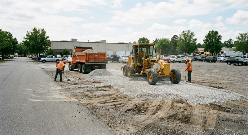 Parking Lot Leveling in Buford, GA