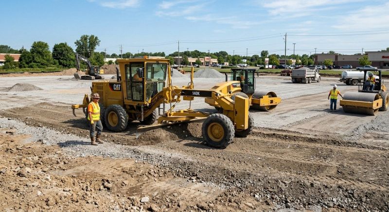Parking Lot Leveling in Heber City, UT
